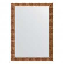 Зеркало настенное EVOFORM в багетной раме мозаика медь, 51х71 см, BY 3035