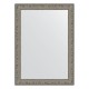 Зеркало настенное EVOFORM в багетной раме виньетка состаренное серебро, 54х74 см, BY 3040