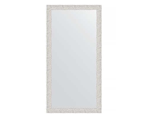 Зеркало настенное EVOFORM в багетной раме чеканка белая, 51х101 см, BY 3066