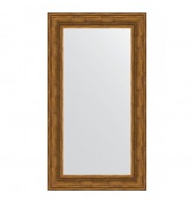 Зеркало настенное EVOFORM в багетной раме травленая бронза, 62х112 см, BY 3093