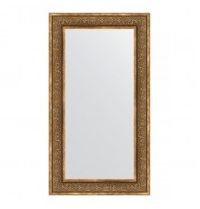 Зеркало настенное EVOFORM в багетной раме вензель бронзовый, 63х113 см, BY 3095