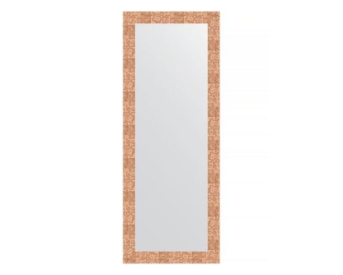 Зеркало настенное EVOFORM в багетной раме соты медный, 56х146 см, BY 3114