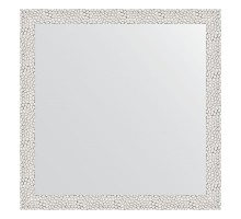 Зеркало настенное EVOFORM в багетной раме чеканка белая, 61х61 см, BY 3130