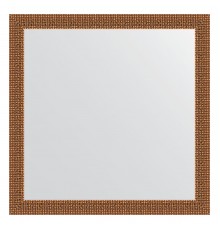 Зеркало настенное EVOFORM в багетной раме мозаика медь, 61х61 см, BY 3131