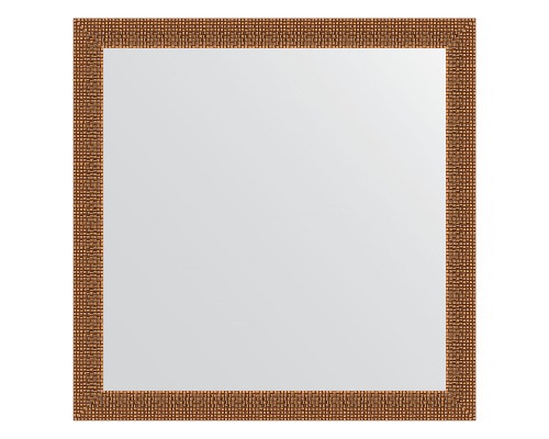 Зеркало настенное EVOFORM в багетной раме мозаика медь, 61х61 см, BY 3131