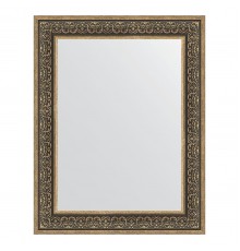 Зеркало настенное EVOFORM в багетной раме вензель серебряный, 73х93 см, BY 3192