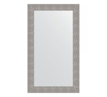 Зеркало настенное EVOFORM в багетной раме чеканка серебряная, 70х120 см, BY 3215