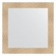 Зеркало настенное EVOFORM в багетной раме золотые дюны, 80х80 см, BY 3245