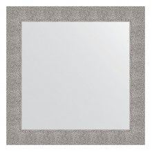 Зеркало настенное EVOFORM в багетной раме чеканка серебряная, 80х80 см, BY 3247