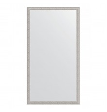 Зеркало настенное EVOFORM в багетной раме волна алюминий, 71х131 см, BY 3294