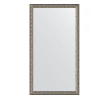 Зеркало настенное EVOFORM в багетной раме виньетка состаренное серебро, 74х134 см, BY 3296