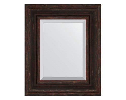 Зеркало настенное с фацетом EVOFORM в багетной раме тёмный прованс, 49х59 см, BY 3369