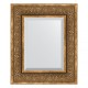 Зеркало настенное с фацетом EVOFORM в багетной раме вензель бронзовый, 49х59 см, BY 3370
