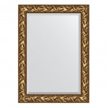 Зеркало настенное с фацетом EVOFORM в багетной раме Византия золото, 79х109 см, BY 3467