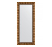 Зеркало настенное с фацетом EVOFORM в багетной раме бронзовый акведук, 62х147 см, BY 3544