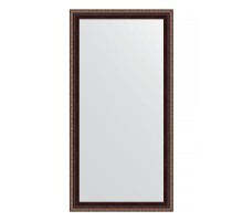 Зеркало настенное EVOFORM в багетной раме махагон с орнаментом, 53х103 см, BY 3641
