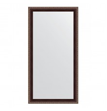 Зеркало настенное EVOFORM в багетной раме махагон с орнаментом, 53х103 см, BY 3641
