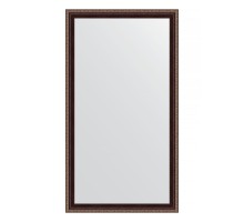 Зеркало настенное EVOFORM в багетной раме махагон с орнаментом, 63х113 см, BY 3645