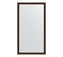 Зеркало настенное EVOFORM в багетной раме махагон с орнаментом, 73х133 см, BY 3648