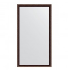 Зеркало настенное EVOFORM в багетной раме махагон с орнаментом, 73х133 см, BY 3648