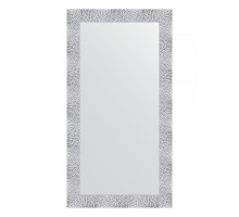 Зеркало настенное EVOFORM в багетной раме чеканка белая, 57х107 см, BY 3652