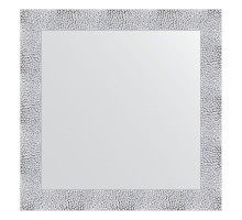 Зеркало настенное EVOFORM в багетной раме чеканка белая, 67х67 см, BY 3654