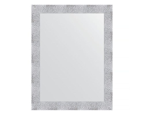 Зеркало настенное EVOFORM в багетной раме чеканка белая, 67х87 см, BY 3655