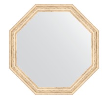 Зеркало настенное Octagon EVOFORM в багетной раме слоновая кость, 59,8х59,8 см, BY 3686