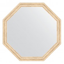 Зеркало настенное Octagon EVOFORM в багетной раме слоновая кость, 69,8х69,8 см, BY 3687