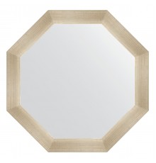 Зеркало настенное Octagon EVOFORM в багетной раме травленое серебро, 60,4х60,4 см, BY 3704