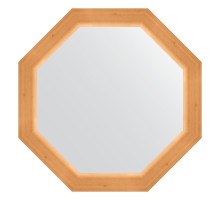 Зеркало настенное Octagon EVOFORM в багетной раме сосна, 61,6х61,6 см, BY 3719