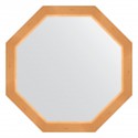 Зеркало настенное Octagon EVOFORM в багетной раме сосна, 71,6х71,6 см, BY 3720