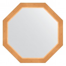 Зеркало настенное Octagon EVOFORM в багетной раме сосна, 71,6х71,6 см, BY 3720