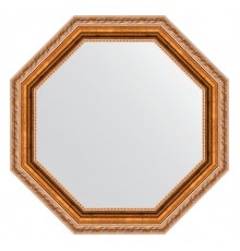 Зеркало настенное Octagon EVOFORM в багетной раме версаль бронза, 52,2х52,2 см, BY 3724