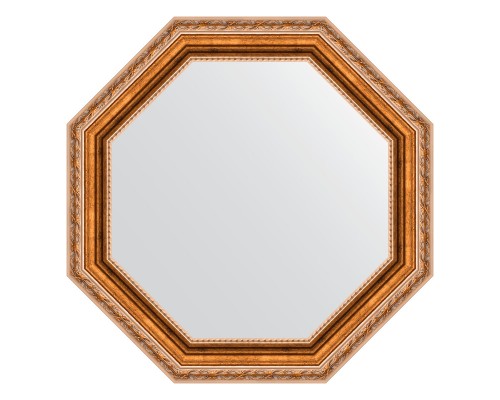 Зеркало настенное Octagon EVOFORM в багетной раме версаль бронза, 52,2х52,2 см, BY 3724