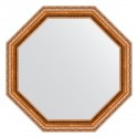 Зеркало настенное Octagon EVOFORM в багетной раме версаль бронза, 62,2х62,2 см, BY 3725