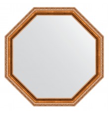 Зеркало настенное Octagon EVOFORM в багетной раме версаль бронза, 72,2х72,2 см, BY 3726