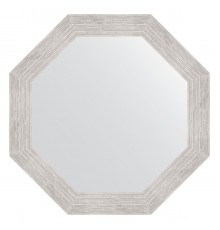 Зеркало настенное Octagon EVOFORM в багетной раме серебряный дождь, 63х63 см, BY 3737