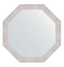 Зеркало настенное Octagon EVOFORM в багетной раме серебряный дождь, 73х73 см, BY 3738