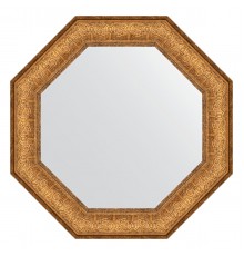 Зеркало настенное Octagon EVOFORM в багетной раме медный эльдорадо, 53,6х53,6 см, BY 3760