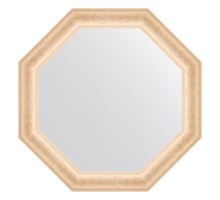 Зеркало настенное Octagon EVOFORM в багетной раме старый гипс, 75,2х75,2 см, BY 3771