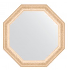 Зеркало настенное Octagon EVOFORM в багетной раме старый гипс, 75,2х75,2 см, BY 3771