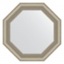 Зеркало настенное Octagon EVOFORM в багетной раме хамелеон, 66,6х66,6 см, BY 3794