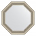 Зеркало настенное Octagon EVOFORM в багетной раме хамелеон, 76,6х76,6 см, BY 3795