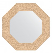 Зеркало настенное Octagon EVOFORM в багетной раме золотые дюны, 56,6х56,6 см, BY 3796
