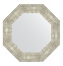 Зеркало настенное Octagon EVOFORM в багетной раме алюминий, 56,6х56,6 см, BY 3811
