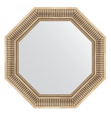 Зеркало настенное Octagon EVOFORM в багетной раме серебряный акведук, 67,8х67,8 см, BY 3815