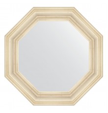 Зеркало настенное Octagon EVOFORM в багетной раме травленое серебро, 69,2х69,2 см, BY 3821