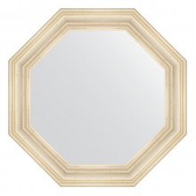 Зеркало настенное Octagon EVOFORM в багетной раме травленое серебро, 79,2х79,2 см, BY 3822