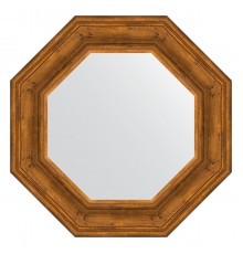Зеркало настенное Octagon EVOFORM в багетной раме травленая бронза, 59,2х59,2 см, BY 3823
